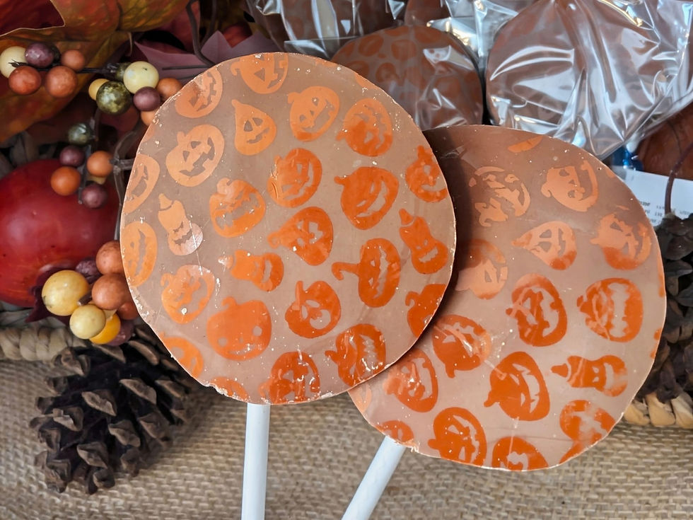 Pumpkin Lollipop