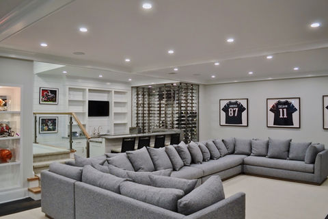 Pool house couch