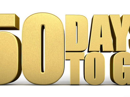 50 Days To Go!