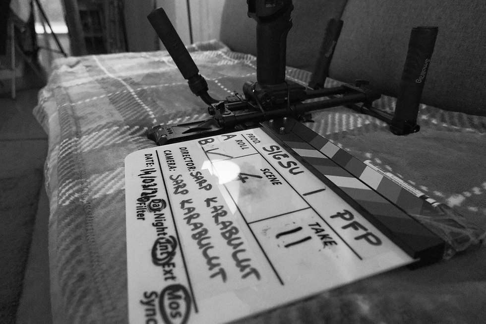 Yakın plan film post-prodüksiyon süreci