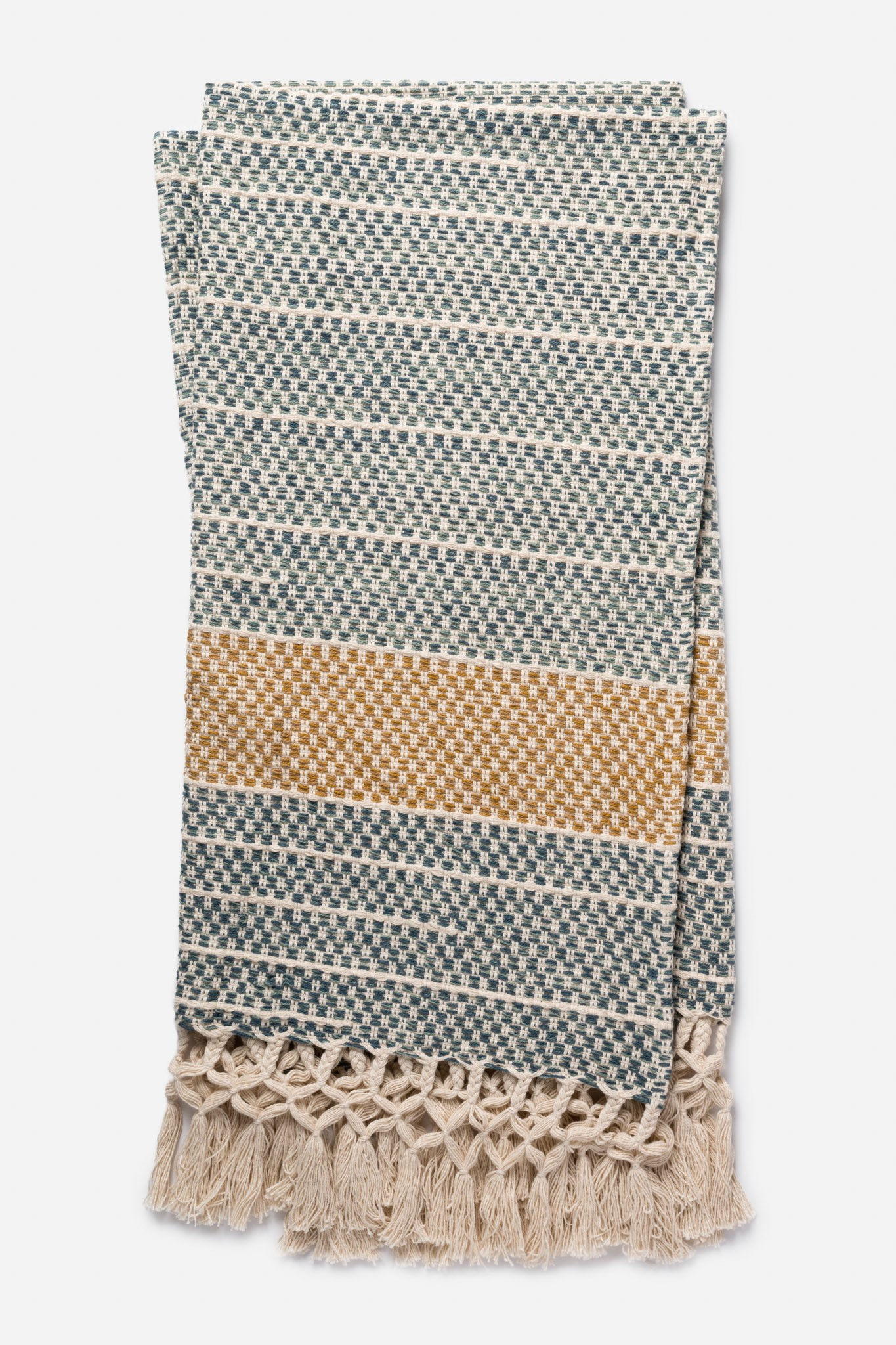 Emry Throw | Grey / Gold