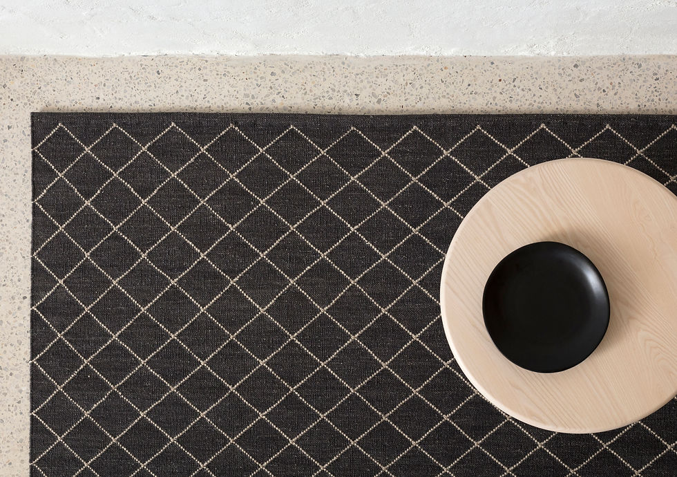Thumbnail: Earth Collection | Twine Weave - Charcoal & Limestone