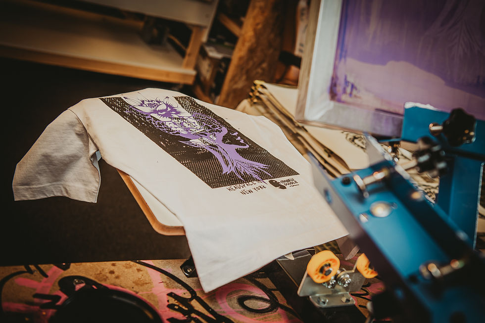 Print op t-shirt