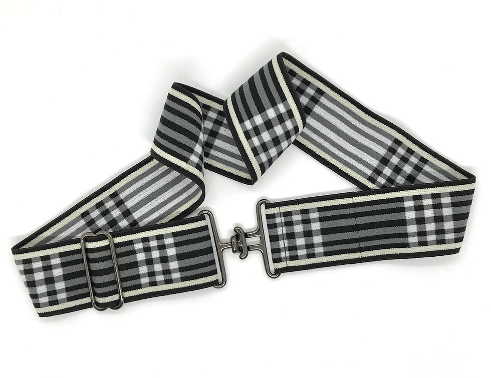 Thumbnail: 2" Bedford Plaid - Ecru