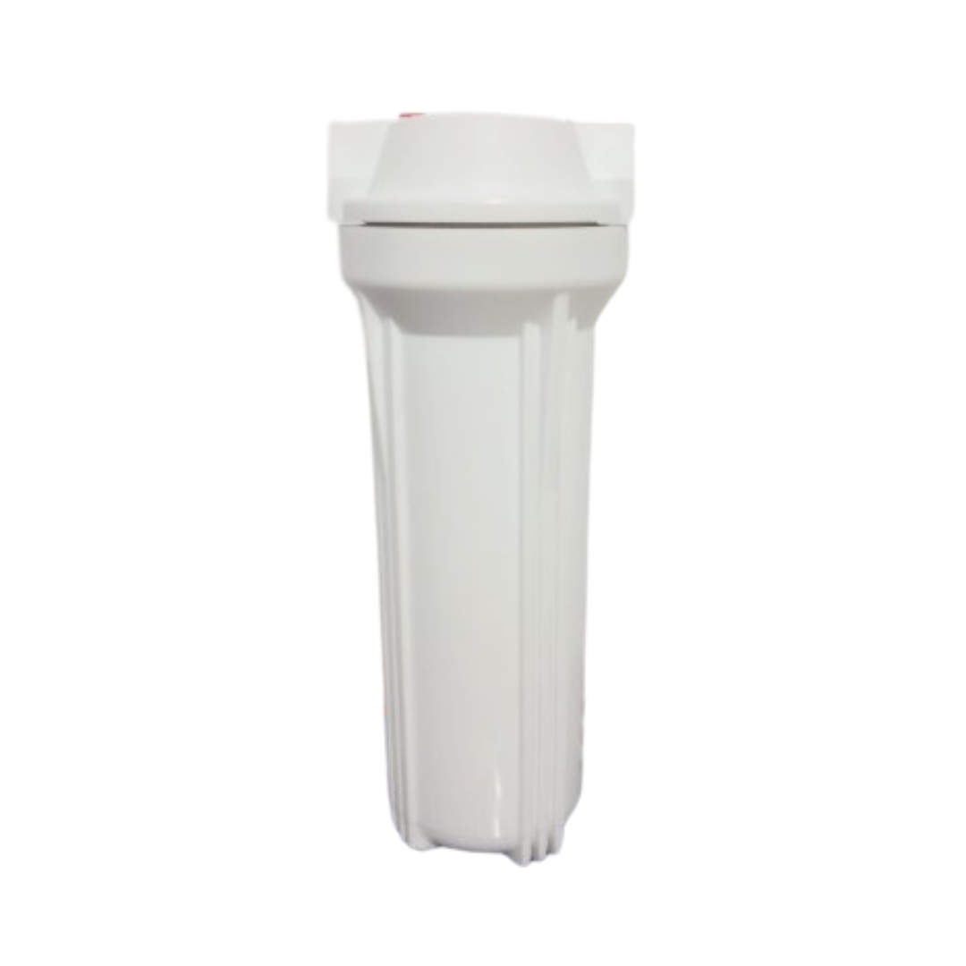 PORTAFILTRO 2.5" X 10" BLANCO C/PURGA CONEX 1/2" FROTEC PSH-101-1/2