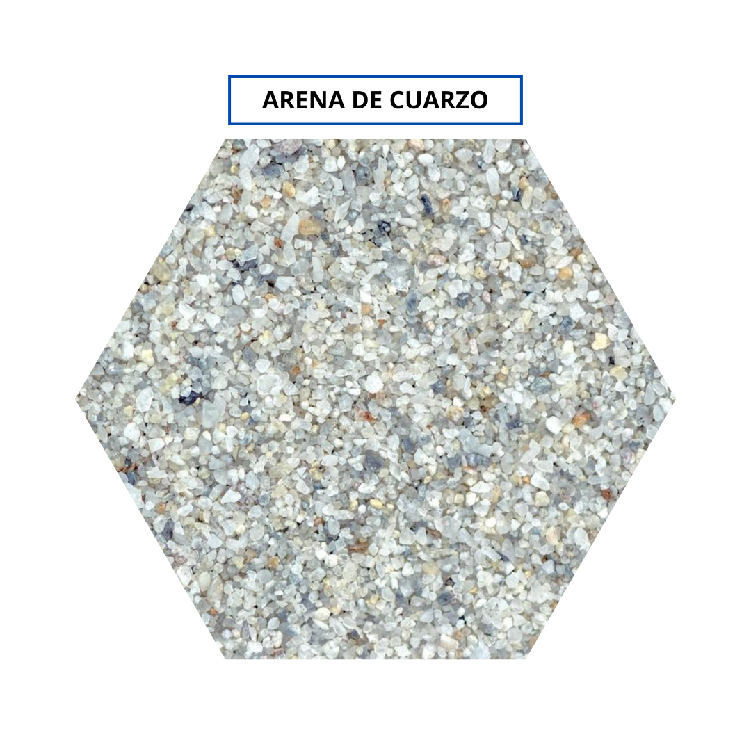 ARENA DE CUARZO PARA FILTRO MULTIMEDIA