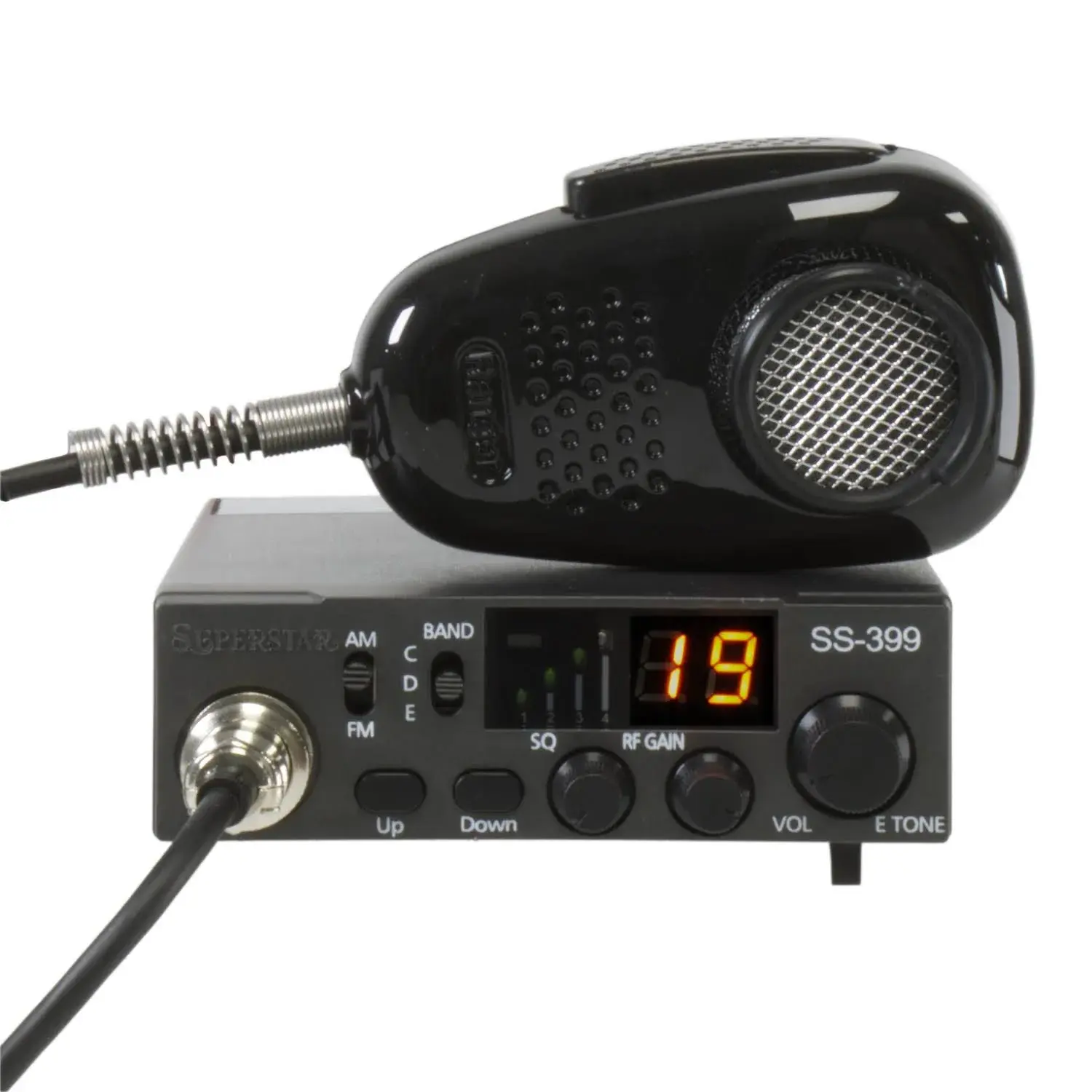 Superstar SS - 399 AM FM 10m radio ultra compact