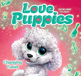 Love Puppies 5, Changing Tunes, by JaNay Brown-Wood, Scholastic Book Fair and Scholastic Book Club