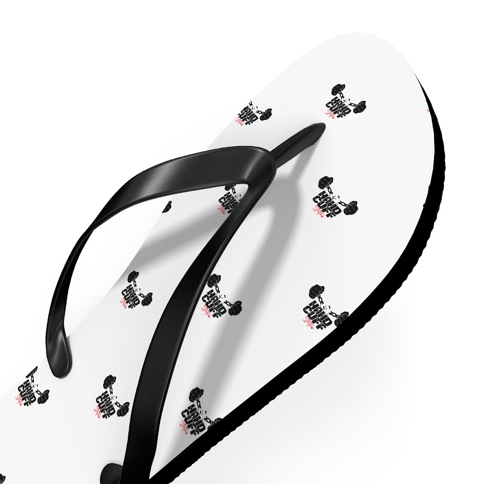 Thumbnail: Handcuff Status Flip Flops – Social Justice Merch