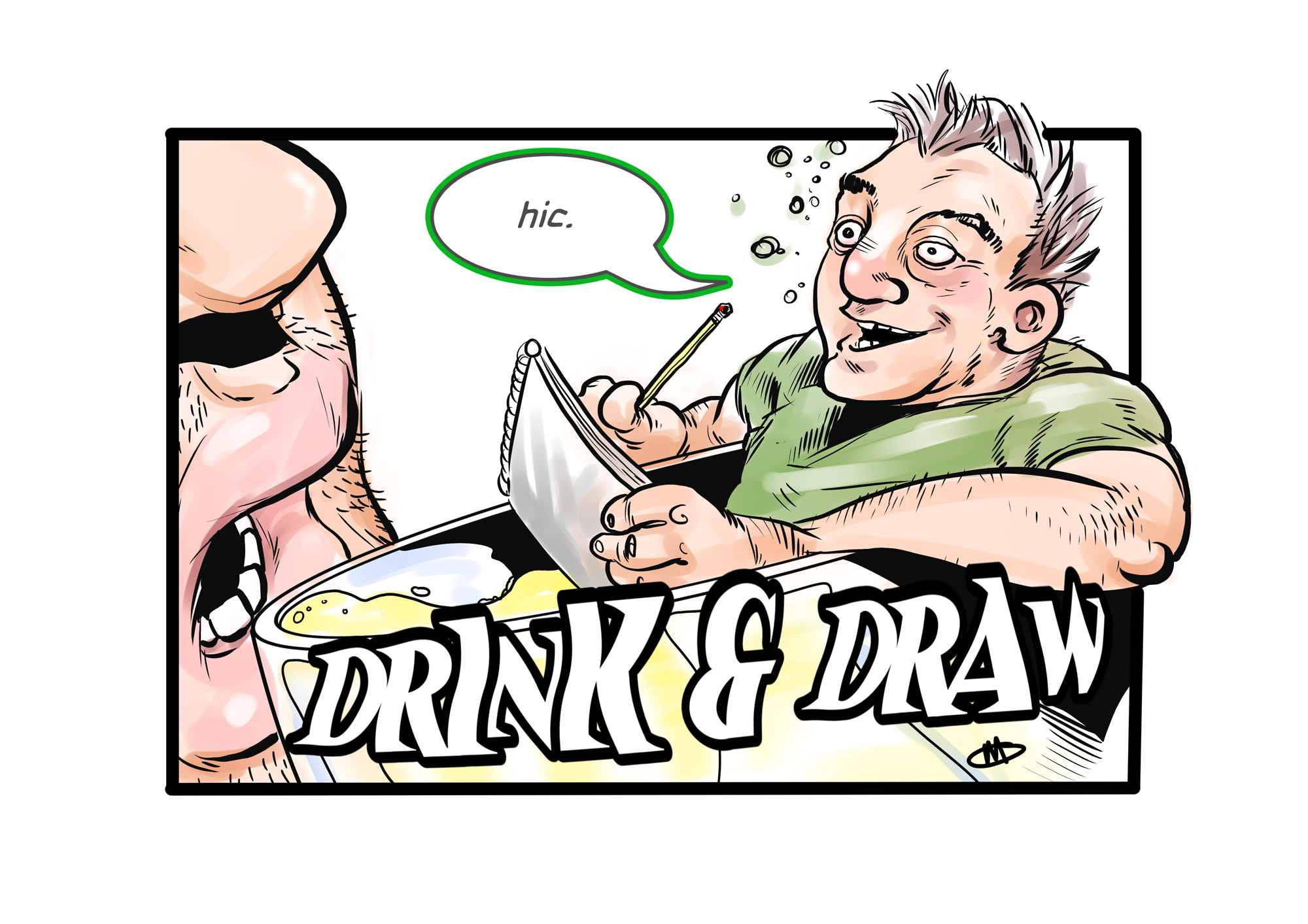 drink and draw
