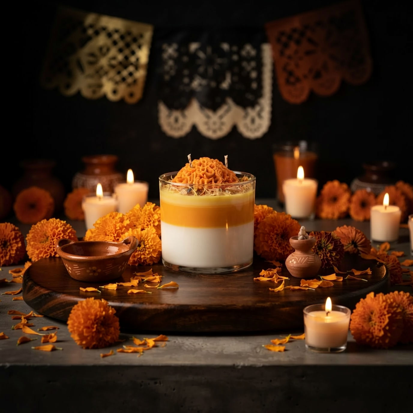 Vela "Luz de ofrenda"