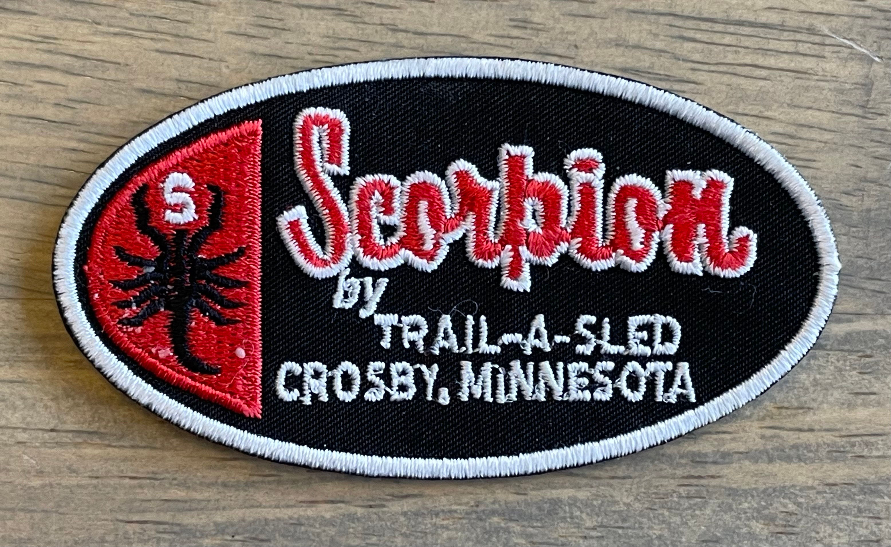 New Stock Scorpion Embroidered Patch