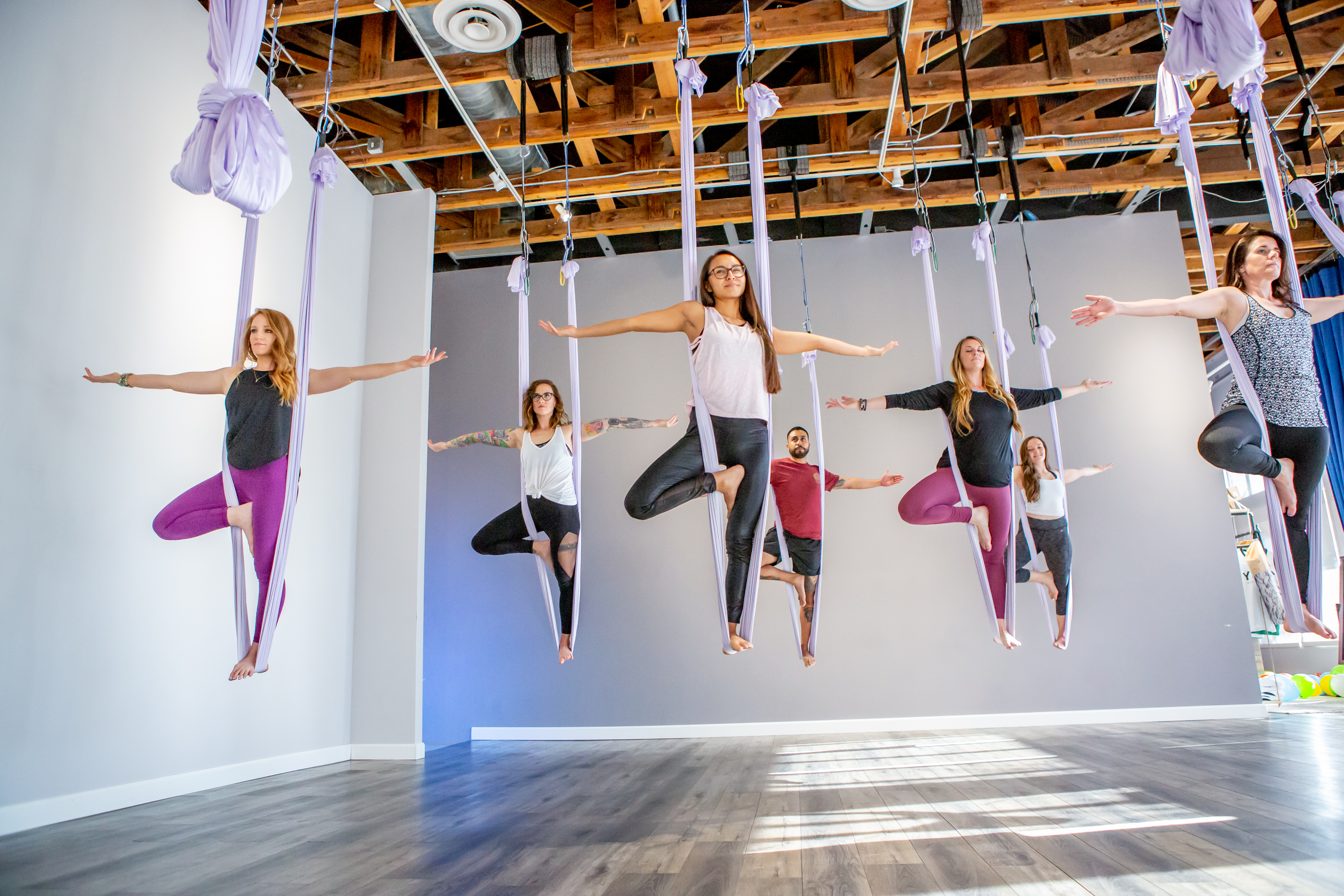 aerial yoga