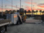 commercial concrete pouring