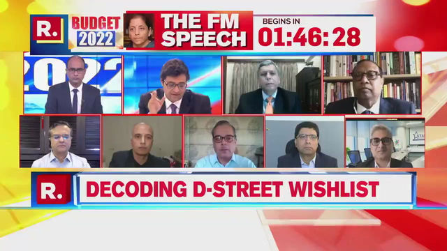 Union Budget 2022 with Arnab, Anand Roy, Star Health