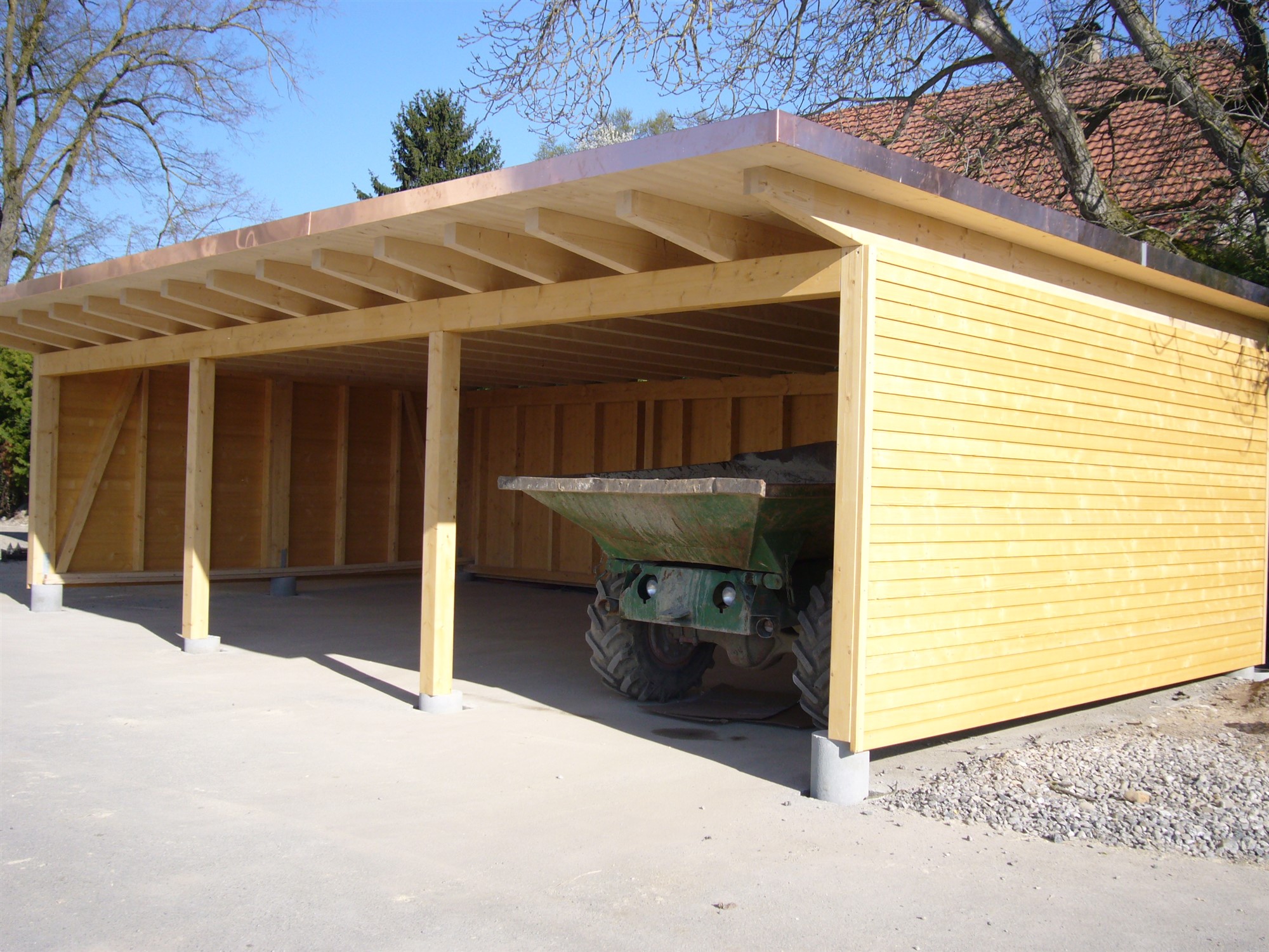 Carports Der Perfekte Abstellplatz Für Ihr Auto Aus Holz