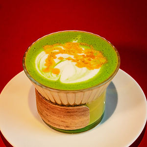Dirty Matcha Latte