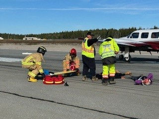 Exercice d'urgence à l'aéeoport