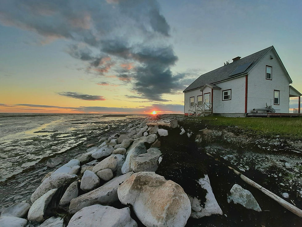 Anticosti - Pointe-Ouest - Maison du gardien © Mathieu Gagnon