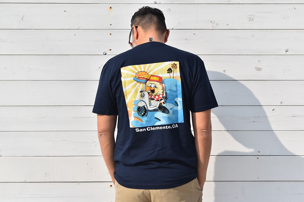 サムネイル： Surfin' Donuts Motor Bike Navy