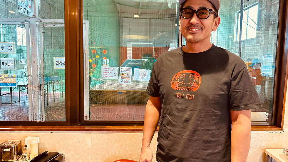 サムネイル： Night TrainSurfboards Daruma Tee