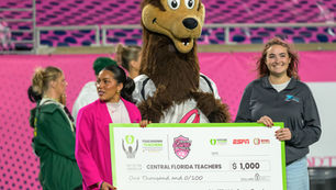 UCP Teacher Honored at the Cure Bowl