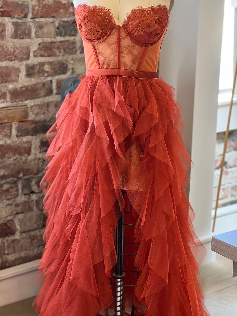 Thumbnail: For The Love & Lemons Designer Tulle Dress