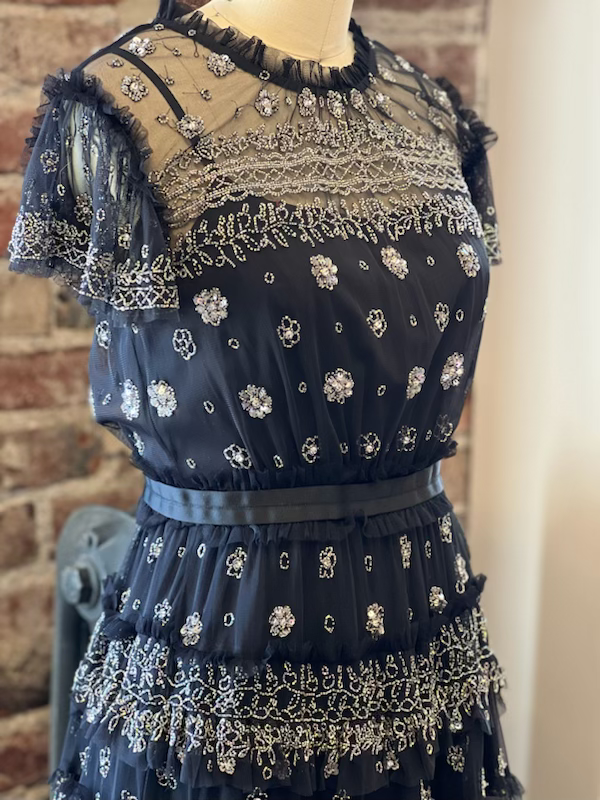 Thumbnail: Designer Needle & Thread Sheer Dress