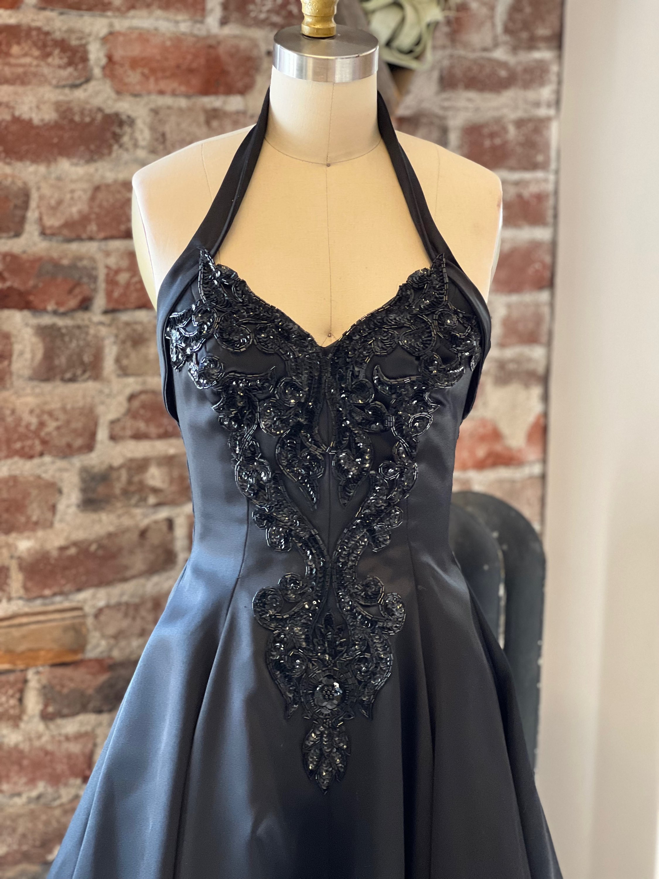 Vintage Black Cocktail Dress