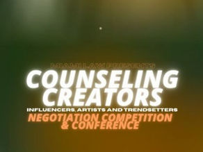 Reflecting on the Counseling Creators Conference: A Glimpse into the Intersection of Law and Content
