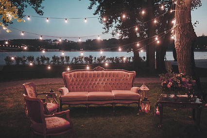 Décorations de mariage en plein air