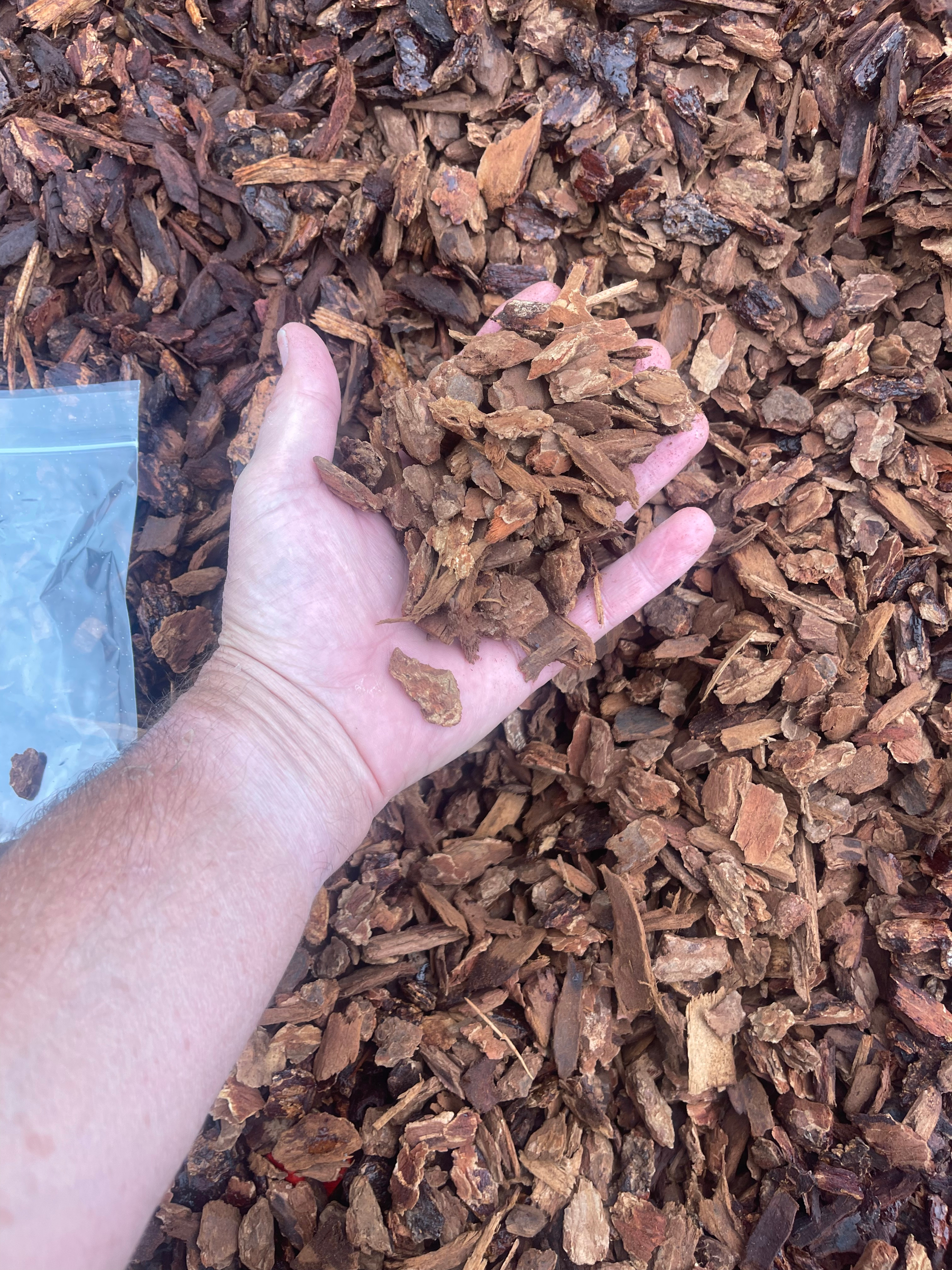 Bark nuggets