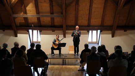 Michel Mulhauser & Anna Vezzani - Les RencontresGuitares de Bulle