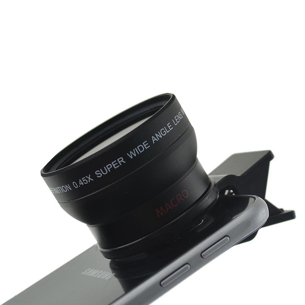 Thumbnail: 37mm Thread  Wide Angle Lens with Universal Clip for Smartphone Photography