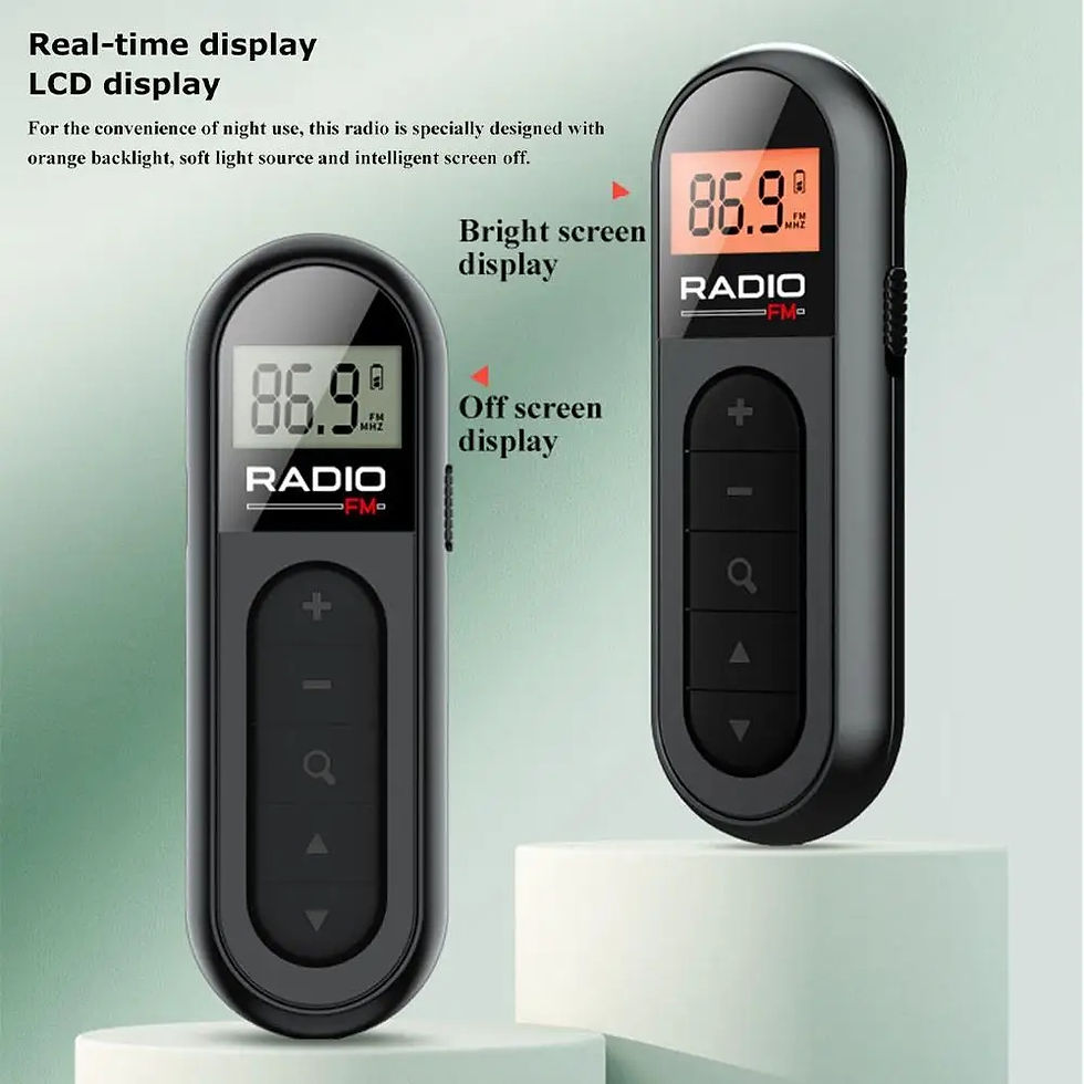 Thumbnail: Easy tune Portable Radio
