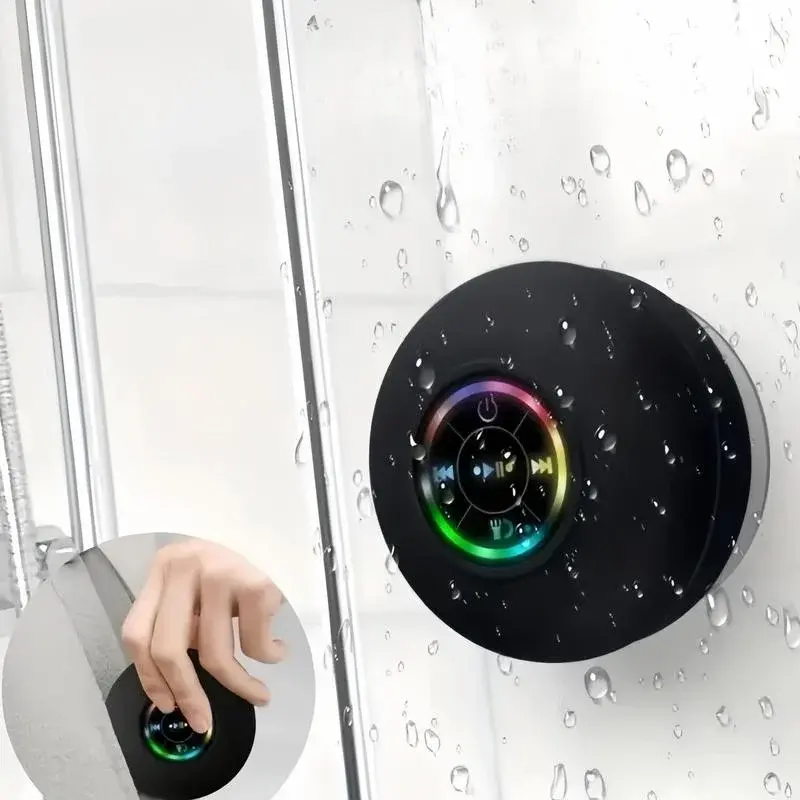 Thumbnail: Loudspeaker Bluetooth Speaker Mini Shower Subwoofer Waterproof Handsfree With Su