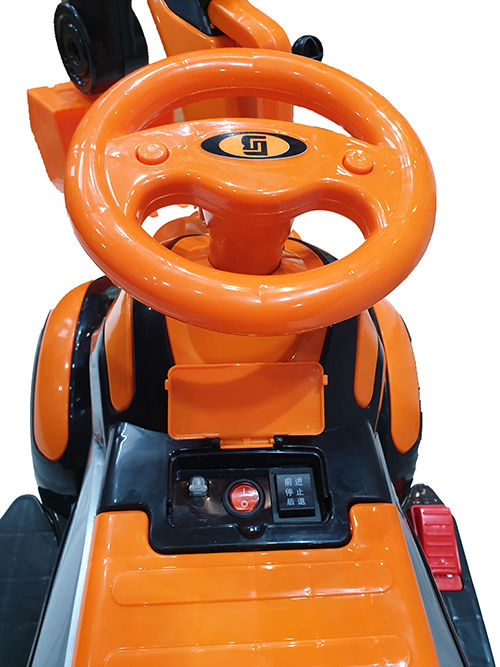 Thumbnail: Electric Ride On BTM Tractor Excavator