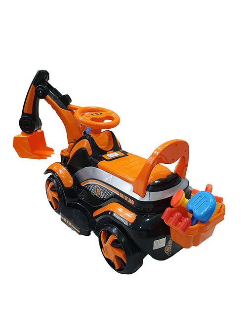 Thumbnail: Electric Ride On BTM Tractor Excavator