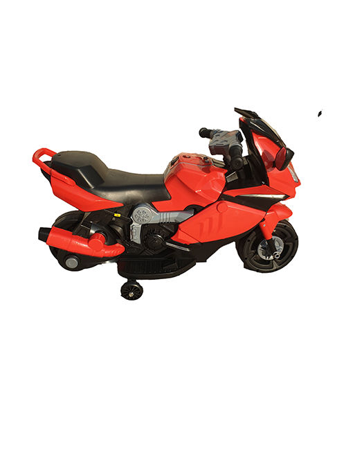 Thumbnail: ozra kids JAG-SAS Kid's Electric Rechargeable Ride-on Motorbike (Red, 2-4 Years
