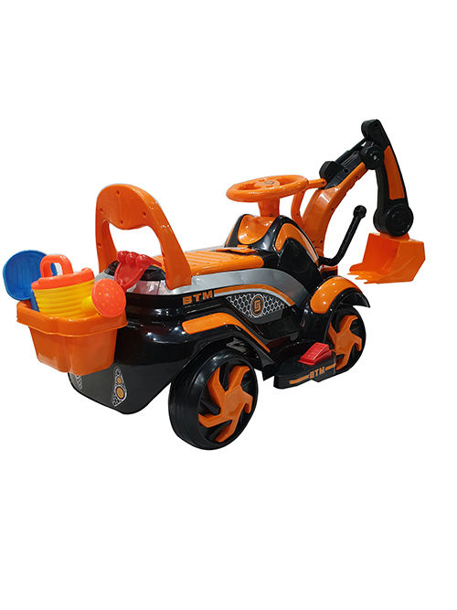 Thumbnail: Electric Ride On BTM Tractor Excavator