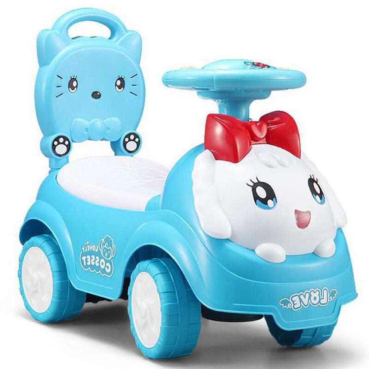 Thumbnail: new cute looking push swing kids car