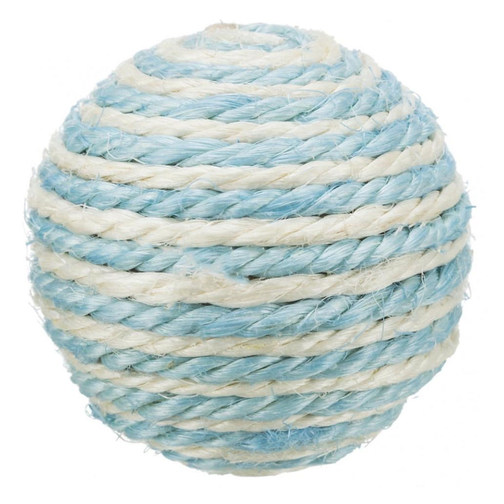 Miniatura: BOLA EM SISAL RECHEADA COM CATNIP