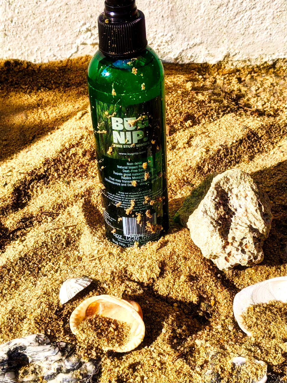 Thumbnail: BugNip, This Stuff Works Bottle