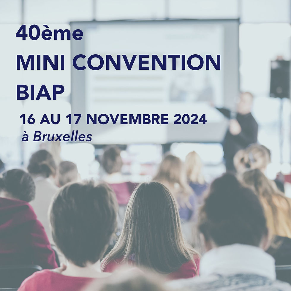 MINI CONVENTION À BRUXELLES