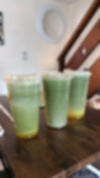 Banana Matcha Latte