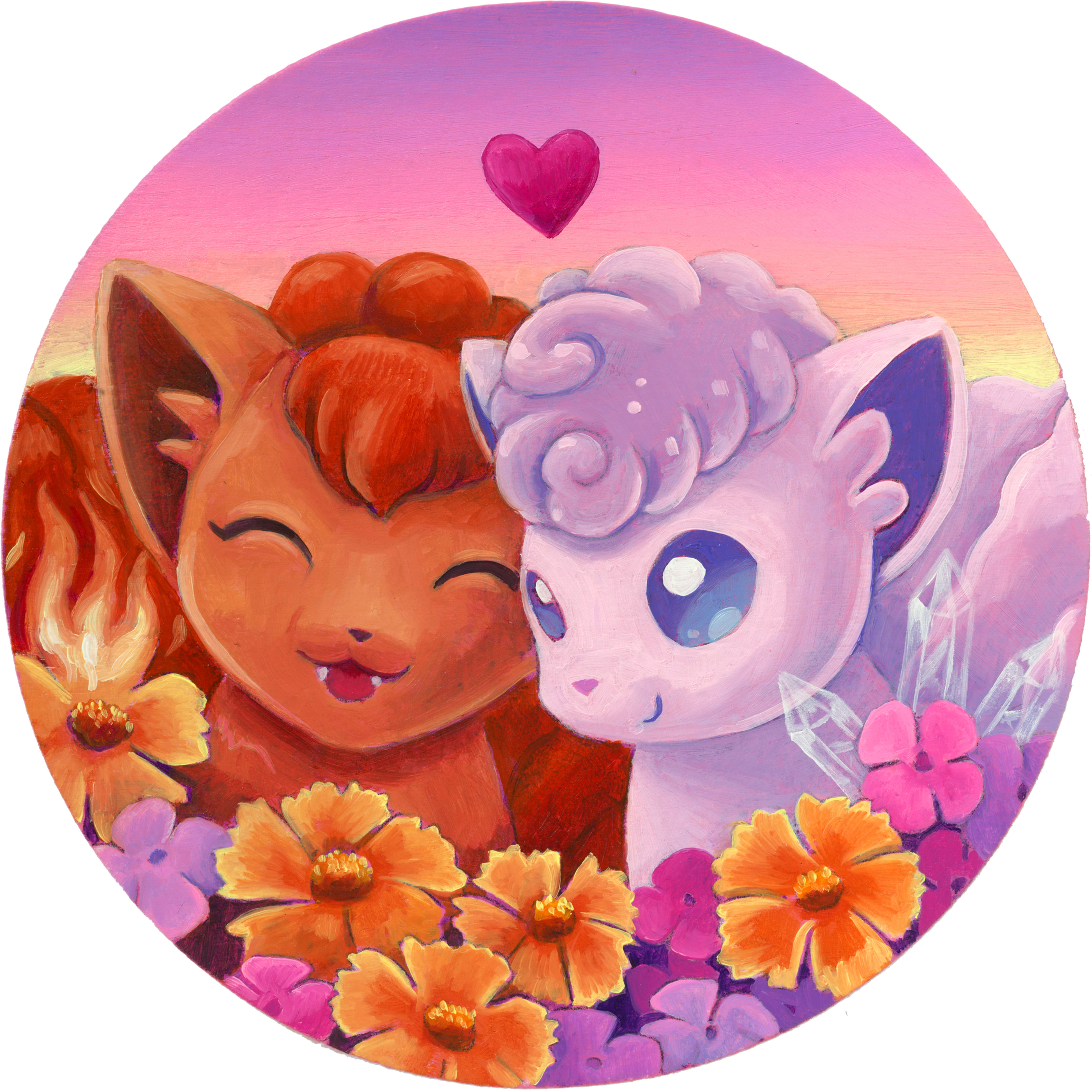 Vulpix in Love