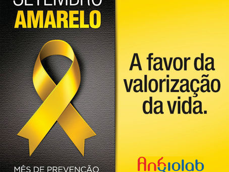 Mês de prevenção ao suicídio!! Valorize a vida 💛💛