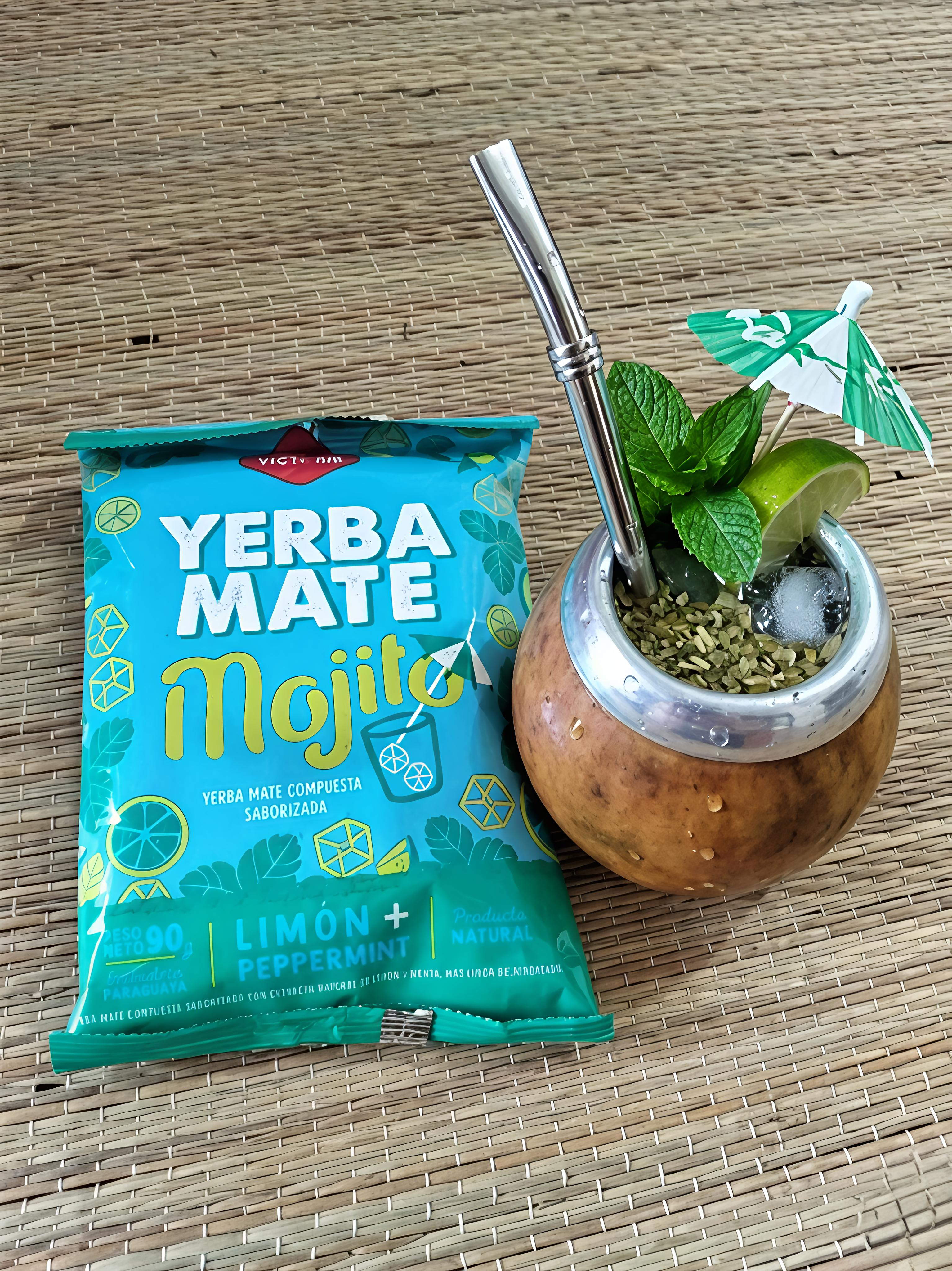 YERBA MATE LA VICTORIA 90 G BLEND MOJITO