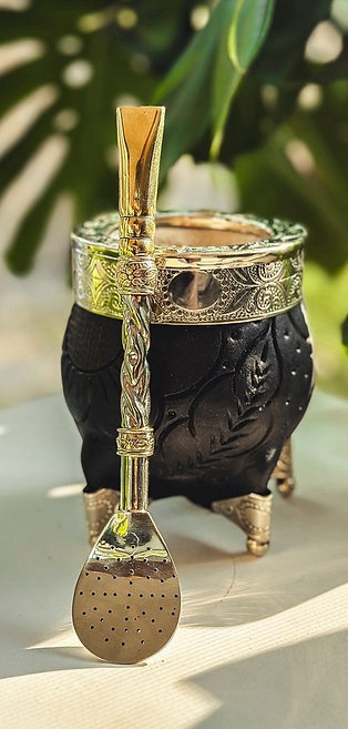 MATE IMPERIAL CINCELADO CON BOTITAS