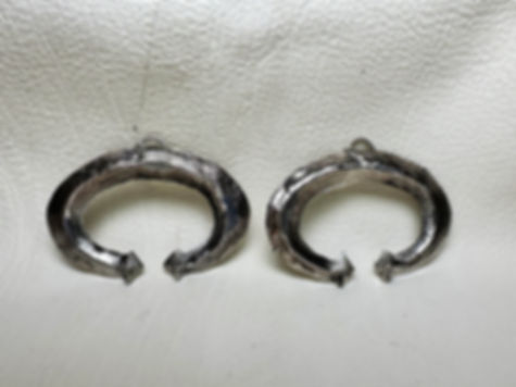 Tufa Cast Naja Earrings